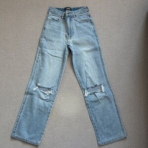 Katie J NYC Light Blue Distressed Kids Jeans